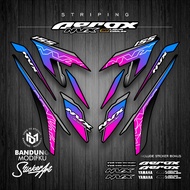 STRIPING AEROX ALL NEW CONNECTED 155 MLK 28/ VVA 2021-2023/ MOTO AEROX 155 NEW AEROX NEW 155/