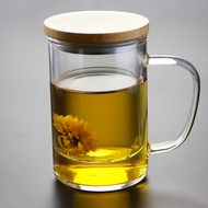 Pyrex Glass Brewing Tea Cup Tea Infuser Mug Premium Loose Leaf Flower Tea And Coffee Maker With Infu
