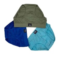 6/3 Pcs cotton brief,Random assorted color brief, Mura na brief panlalaki, Maiko adult brief