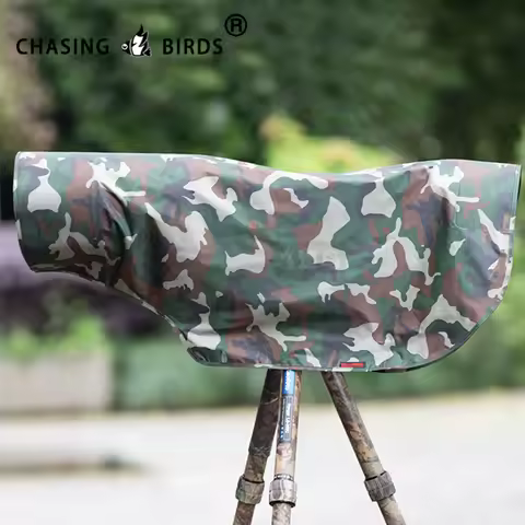 CHASING BIRDS rain coat for CANON RF 200-800 mm F6.3-9 IS USM camouflage and waterproof rain cover S