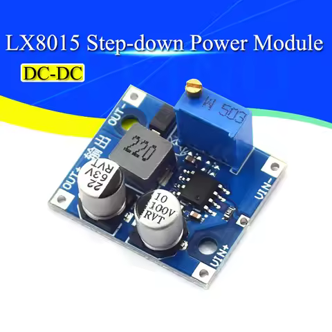 LX8015 DC-DC Adjustable Step-down Power Module Input 5-80V To 1-62V 1.5A Power Converter Over XL7015