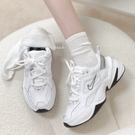 M2K Tekno Daddy tide shoes Silver White and Gray Thick Bottom Height Increasing Trendy Jogging Shoes