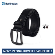 Burlington Men's Prong Buckle Leather Belt 1 piece JMLP511