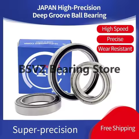 Japan NACHI High Precision Deep Groove Ball Bearing 6904 6905 6906 6907 6908 6909 6910 ZZE 2RS C3