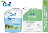 Túi Nước giặt xả On1 (3 màu) túi 3.2kg