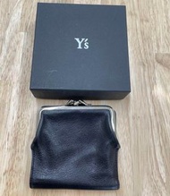 Y's Yohji Yamamoto - 山本耀司 皮革 口金包 錢包 皮夾 短夾 皮包 零錢包 錢夾 牛皮 中性 unisex