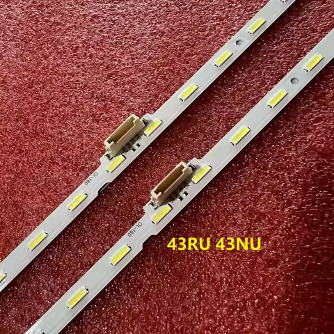 LED Strip For UA43RU7100K UE43NU7020 UE43NU7022K UE43RU7172 UA43NU7100 UE43RU7179 UN43RU7100 UE43RU7