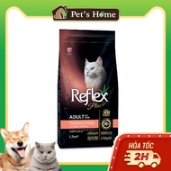 Hạt Reflex Plus Adult Cat Hairball & Indoor Salmon 15kg