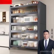 Storage Storage Rack Dining Anti-dust Belt Side-standing Floor-standing Storage Cabinet Cabinet Mult