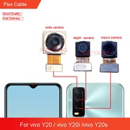 Original Front Back Camera For vivo Y20 / vivo Y20i / vivo Y20s Main Facing Camera Module Flex Cable