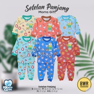 Moms Gift Long Summer Set ( 0-4 years) Children's Pajama Set - BWR