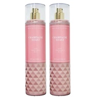 Bath and Body Works CHAMPAGNE TOAST Fine Fragrance Mist - NEW LOOKS 2022 - PACK OF 2 (FULL SIZE MIST
