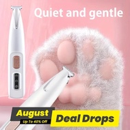 Rechargeable Pet Hair Trimmer Kit, 1 Count Pet Grooming Clipper with LED, Hair Trimmer Set, Pet Mult