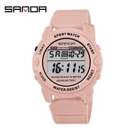 Sanda Watches Women Waterproof Multifunctional Wristwatch Sports Watches