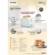 ☢[NEW ARRIVAL] KHIND BREAD TOASTER BT808 PEMBAKAR ROTI KHIND