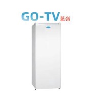 【GO-TV】TECO東元 180公升 窄身美型直立式冷凍櫃(RL180SW) 全區配送