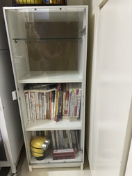 IKEA 玻璃門儲物櫃書櫃