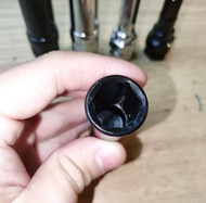 SPORT RIM NUT OPENER (BLACK) (6GIGI) Wheel Nut Steel Opener SPECIAL Rim socket