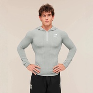 Authentic NEW Gymshark onyx V1 Mens Long Sleeve Sports Fitness Quick-drying Breathable Stretch Half 