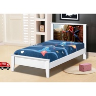 FREE DELIVERY / WOODEN SINGLE BED / SPIDER-MAN SINGLE BED / KATIL BUDAK / KATIL / CHILDREN BED / BEDROOM FURNITURE