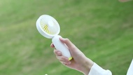 Baseus Protable Handheld Fan 3-Speed Mini USB Rechargeable Fan with 1500mAh Powerbank Battery Quiet