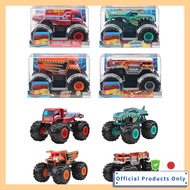 Hot Wheels Monster Trucks Big Size Assortment Vehicle Toy 1:24 Diecast 4-Pack Box FYJ83-989D