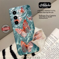 Softcase ITEL POWER 70 (P70) Latest Fashion Butterfly Case Latest ITEL POWER 70 (P70) Silicone TPU P