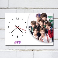 Jam dinding bts dynamite hiasan dinding v suga  jhope jungkook jin jimin rm wall decor pajangan