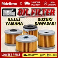 RideRevo 1101@ Durable Engine Oil Filter for Bajaj Yamaha Suzuki Kawasaki
