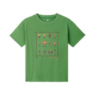 MONTBELL Acorns Kid's Wickron Quick-Dry Sports Tee - Green