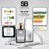 212 Vip Men Inspired Perfume By SugarBomb (M) SB VVIP Parfum Scent