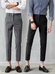 MR9 Fashion Slacks Pants Men X201 กางเกงผู้ชาย กางเกงสแล็คชาย กางเกง5ส่วนชาย กางเกงเกาหลีชาย กางเกงผ