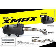 CJ IPOH BIKE EXHAUST XMAX250 V1 V2 MANIFOLD 32MM 35MM 38MM Xmax CJ IPOH BIKE Exhaust Standard Cuttin