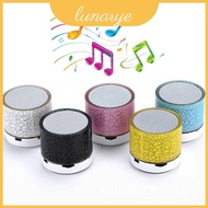 Portable Mini Cracked Bluetooth Speaker Bass Speaker Led Light Wireless Speaker