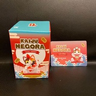 Popmart X Konatsuya 小夏屋貓吉拉吉祥物系列 Kaiju Negora (Owl)
