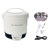 2L Rice Cooker 2 Liter Truck Rice Cooker Rice Cooker in the Car 24V Car Rice Cooker Keep Warm and Co