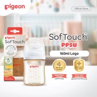 (New)Botol Pigeon PPSU ORIGINAL 100% Biomass-PPSU Wide Neck 160ml 240ml with SofTouch Nipple/Botol S