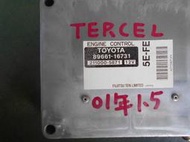 豐田 TOYOTA TERCEL 01年 1.5 引擎電腦 89661-16731 零件車