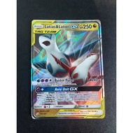(Nm-lp condition)Pokemon latias latios gx tag team team up card