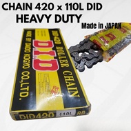 DID 420 x 110L Roller Chain Motorcycle Chain Made in Japan
