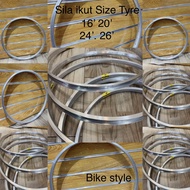 RIM BASIKAL 16" 20" 24" 26'' INCH RIM ALLOY BICYCLE RIM FRAME