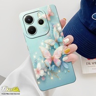 Case Untuk Xiaomi Redmi Note 14 4G - Eksotik - Casing Xiaomi Redmi Note 14 4G - Bahan Lentur Premium