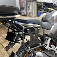 bracket box atas dan samping honda cb150x/cb150r coriaz motoadventure - hitam coated siderack honda