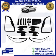 Garnish Cover Mazda BT-50 / BT50 2021 - Onwards Model Black Garnish Cover / BT-50 BT50 Accessories