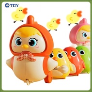 Duck Crawling Doll Educational Toy Interactive Moving & Head Lifting Trainer 0-3 Years Old