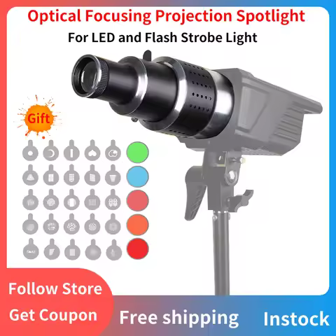 Shiyan Optical Focusing Projection Photography Spotlight For Aputure Godox Jinbei Bowens Mount LED L