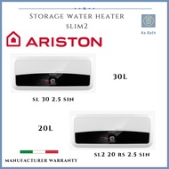 [SG Seller] Ariston SL20/30 Storage Water Heater Andris Slim2 RS 20 Liters 30 Litres Ariston Heater 20 Slim 2 20 30