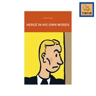 Tintin English Miscellaneous Softcover Books: Hergé in his own words - 64 Pages