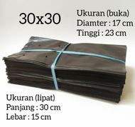 Polybag Tanaman 30 X 30 isi 100 / Polibag Tanaman 30x30 isi 50 / Polybag murah 30x30 isi 20