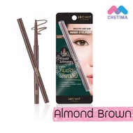 บราวอิท บายน้องฉัตร อายไลเนอร์ ดินสอเขียนขอบตา เส้นเล็ก คมชัด Browit By Nongchat Smooth and Slim Inner Eyeliner 0.1g.